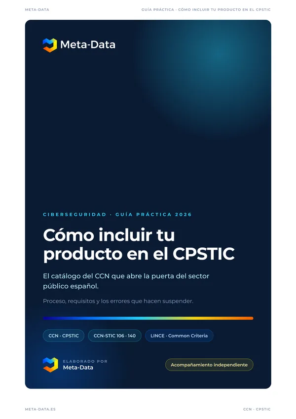 Guía para incluir tu producto en el CPSTIC de Meta-Data