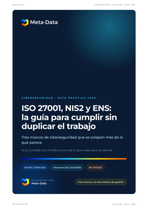 Guía ISO 27001, NIS2 y ENS de Meta-Data