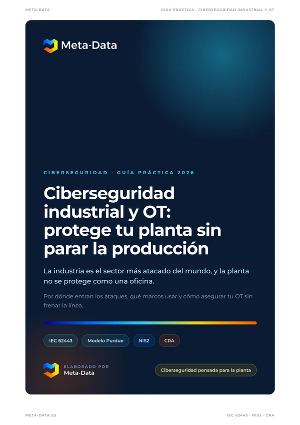 Guía de ciberseguridad industrial y OT de Meta-Data
